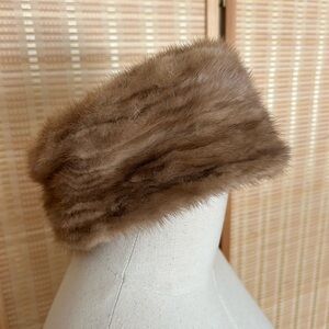 Neutral Brown Faux Fur Headband - Women's Winter Accessory